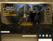 Tablet Screenshot of darkageofcamelot.com
